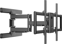 Кронштейн для телевизора Ultramounts UM970 черный 43"-95" макс.60кг настенный поворот и наклон