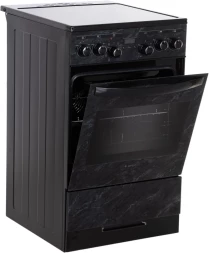 Плита Электрическая Gefest ЭП Н Д 5560-03 0053 черный/мрамор стеклокерамика (без крышки)