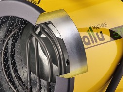 Тепловая пушка электрическая Ballu BHP-P-9 9000Вт желтый/черный