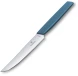Нож кухонный Victorinox Swiss Modern (6.9006.122) стальной столовый для стейка лезв.120мм прямая заточка синий