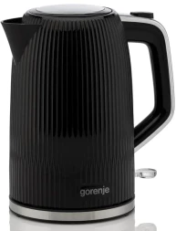 Чайник электрический Gorenje K17DPB 1.7л. 2200Вт черный/серебристый корпус: пластик/металл