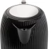 Чайник электрический Gorenje K17DPB 1.7л. 2200Вт черный/серебристый корпус: пластик/металл