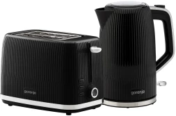Чайник электрический Gorenje K17DPB 1.7л. 2200Вт черный/серебристый корпус: пластик/металл