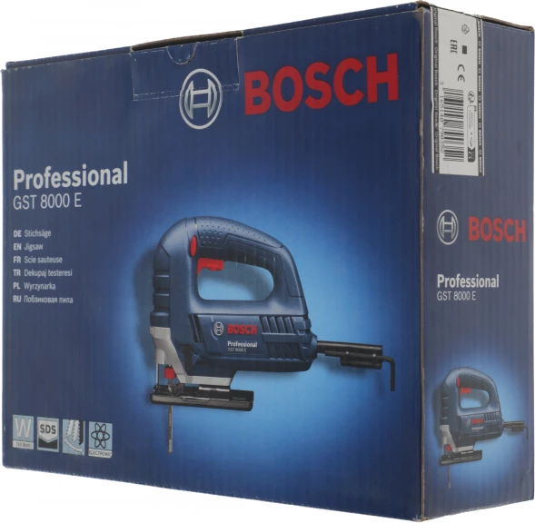 Лобзик Bosch GST 8000 E 710Вт 3100ходов/мин от электросети