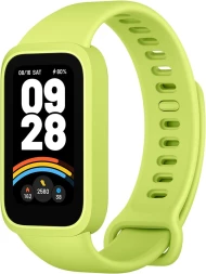 Фитнес-трекер Xiaomi Smart Band 9 Active TFT корп.:зеленый рем.:зеленый (BHR08L1GL)