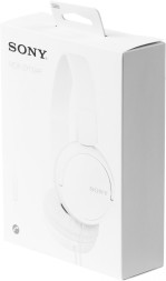 Гарнитура накладные Sony MDR-ZX110AP 1.2м белый проводные оголовье