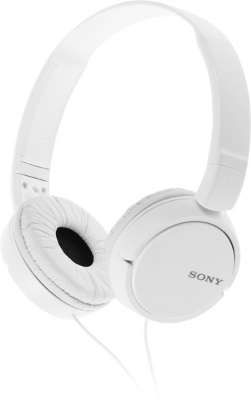 Гарнитура накладные Sony MDR-ZX110AP 1.2м белый проводные оголовье