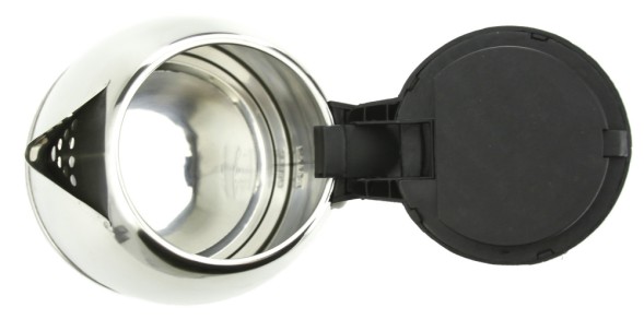 Чайник электрический Supra KES-1802S 1.8л. 1500Вт нержавеющая сталь/черный корпус: металл/пластик (12951)