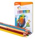 Карандаши цв. Deli EC00205 Color Emotion липа 12цв. мет.кор.