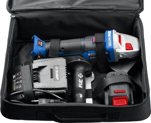 Углошлифовальная машина Зубр AB-125-41 1200Вт 10000об/мин рез.шпин.:M14 d=125мм