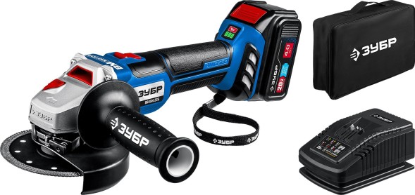 Углошлифовальная машина Зубр AB-125-41 1200Вт 10000об/мин рез.шпин.:M14 d=125мм