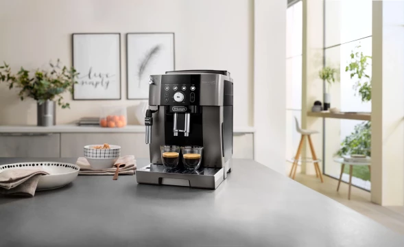 Кофемашина Delonghi Magnifica Smart ECAM250.33.TB 1450Вт черный/серебристый