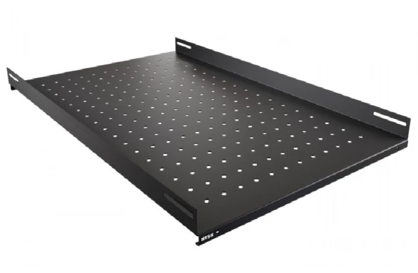 Полка стационарная NTSS NTSS-FS-1000-BL 1U нагр.:60кг. 750мм черный
