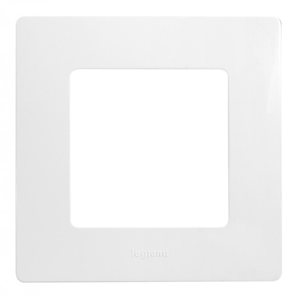 Рамка Legrand Etika 672501 накладная 1x ABS пластик белый