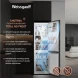 Холодильник Weissgauff WRK 185 Total NoFrost Inverter Black Inox 2-хкамерн. черная сталь инвертер
