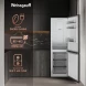 Холодильник Weissgauff WRK 185 Total NoFrost Inverter Black Inox 2-хкамерн. черная сталь инвертер