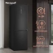 Холодильник Weissgauff WRK 185 Total NoFrost Inverter Black Inox 2-хкамерн. черная сталь инвертер