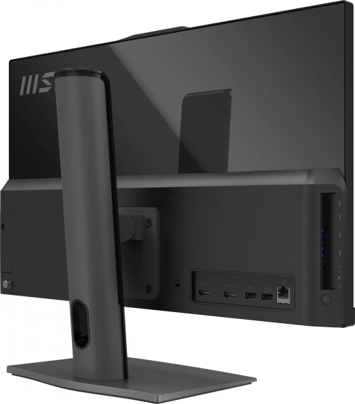 Моноблок MSI Modern AM242P 12M-669RU 23.8&amp;quot; Full HD i5 1235U (1.3) 16Gb SSD512Gb Iris Xe Windows 11 Pro GbitEth WiFi BT 120W клавиатура мышь Cam черный 1920x1080