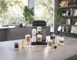 Кофемашина Delonghi ECAM450.86.T 1450Вт черный/серебристый
