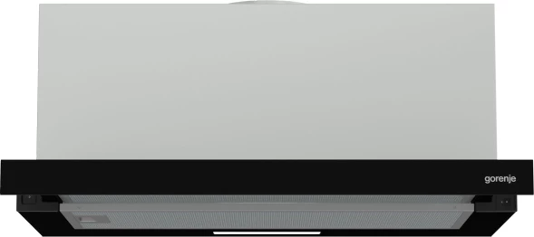 Вытяжка встраиваемая Gorenje TH60E7XB нержавеющая сталь управление: кнопочное (1 мотор)