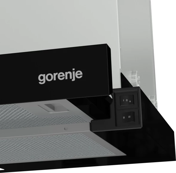 Вытяжка встраиваемая Gorenje TH60E7XB нержавеющая сталь управление: кнопочное (1 мотор)