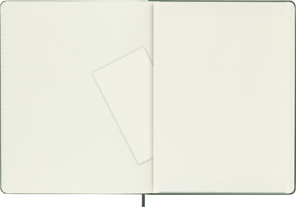 Блокнот Moleskine CLASSIC QP091K15 XLarge 190х250мм 192стр. клетка твердая обложка зеленый