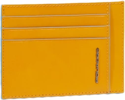 Чехол для кредитных карт Piquadro Blue Square PP2762B2R/G шафрановый натур.кожа