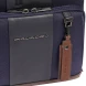 Рюкзак Piquadro Brief2 CA3214BR2/BLUCU темно-синий/коричневый нейлон/натур.кожа
