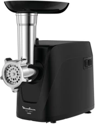 Мясорубка Moulinex Compact HV1 ME112832 1600Вт черный/серебристый