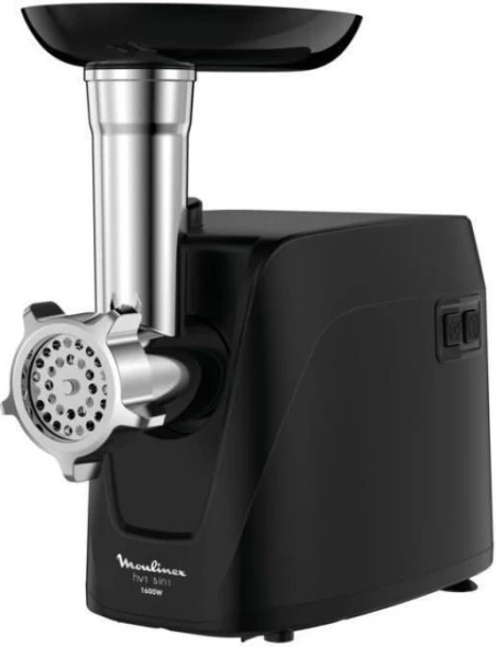 Мясорубка Moulinex Compact HV1 ME112832 1600Вт черный/серебристый