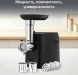 Мясорубка Moulinex Compact HV1 ME112832 1600Вт черный/серебристый