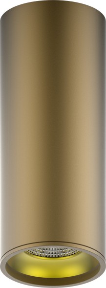 Светильник Gauss Overhead HD002 потолоч. 3000K цв.св.:белый теплый коричневый/золотистый