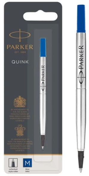 Стержень роллер Parker Quink Z01 (1950324) M 0.7мм синие чернила блистер
