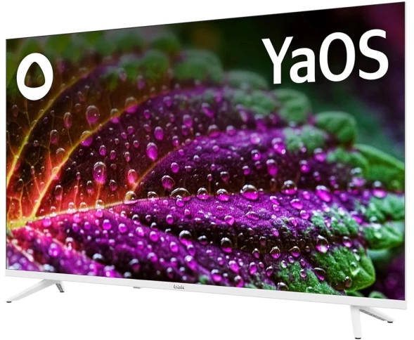Телевизор LED BBK 43&amp;quot; 43LEX-8241/UTS2C (W) Яндекс.ТВ белый 4K Ultra HD 60Hz DVB-T2 DVB-C DVB-S2 USB WiFi Smart TV (RUS)