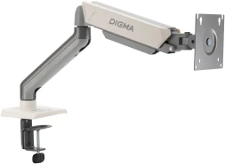 Кронштейн для мониторов ЖК Digma D-MM101 серый 17&amp;quot;-32&amp;quot; макс.9кг крепление к столешнице поворот и наклон