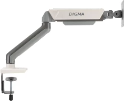 Кронштейн для мониторов ЖК Digma D-MM101 серый 17&amp;quot;-32&amp;quot; макс.9кг крепление к столешнице поворот и наклон