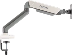 Кронштейн для мониторов ЖК Digma D-MM101 серый 17&amp;quot;-32&amp;quot; макс.9кг крепление к столешнице поворот и наклон
