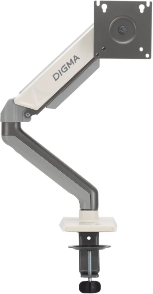 Кронштейн для мониторов ЖК Digma D-MM101 серый 17&amp;quot;-32&amp;quot; макс.9кг крепление к столешнице поворот и наклон