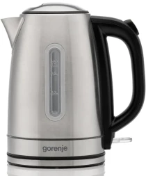 Чайник электрический Gorenje K17DS 1.7л. 2200Вт серебристый корпус: металл/пластик