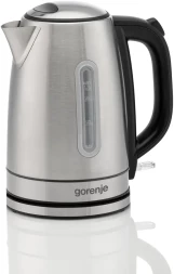 Чайник электрический Gorenje K17DS 1.7л. 2200Вт серебристый корпус: металл/пластик