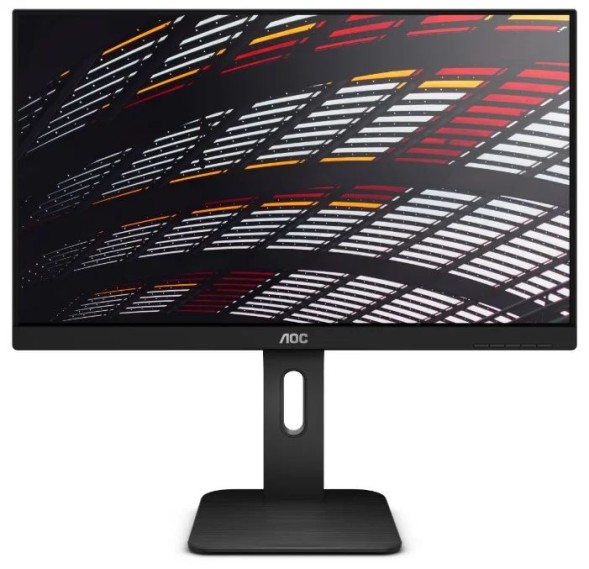 Монитор AOC 23.8&amp;quot; Professional 24P1(00/01) черный IPS LED 16:9 DVI HDMI M/M матовая HAS Piv 1000:1 250cd 178гр/178гр 1920x1080 60Hz VGA DP FHD USB 4.6кг