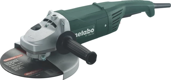 Углошлифовальная машина Metabo W 2200-230 2200Вт 6600об/мин рез.шпин.:M14 d=230мм (606435010)
