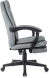 Кресло руководителя Бюрократ CH-868N-BF серый эко.кожа крестов. пластик подст.для ног