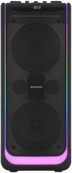 Колонка порт. Ural Молния 10000 черный 1000W 1.1 BT/3.5Jack/USB-C 20м 8000mAh (УРАЛ МОЛНИЯ 10000)