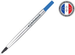 Стержень роллер Parker Quink Z01 (CW1950311) M 0.7мм синие чернила без упак.