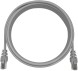 Патч-корд NTSS NTSS-PC-UTP-RJ45-5e-1.0-LSZH-GY UTP RJ-45 вил.-вилка RJ-45 кат.5E 1м серый LSZH 26AWG