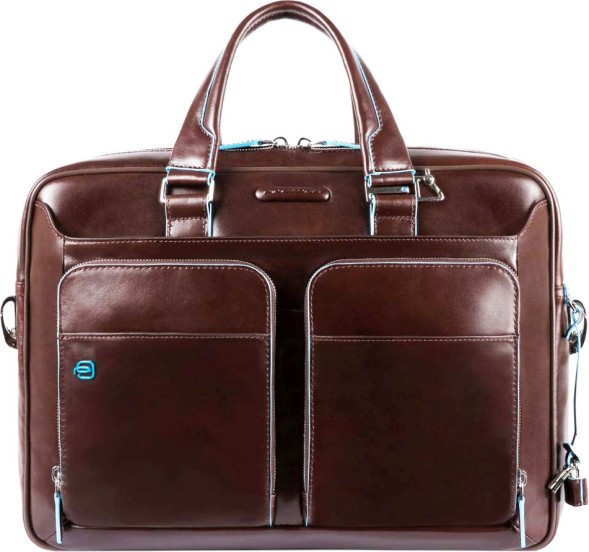 Сумка Piquadro Blue Square CA2849B2/MO коричневый натур.кожа