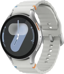 Смарт-часы Samsung Galaxy Watch 7 LTE 44мм 1.47&amp;quot; AMOLED корп.серебристый рем.серебристый (SM-L315FZSACAU)