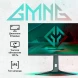 Монитор GMNG 27&amp;quot; Gaming GM-27F23 черный IPS LED 2ms 16:9 HDMI M/M матовая HAS Piv 400cd 178гр/178гр 3840x2160 160Hz G-Sync FreeSync DP Quad 4K (2160p) 6.63кг