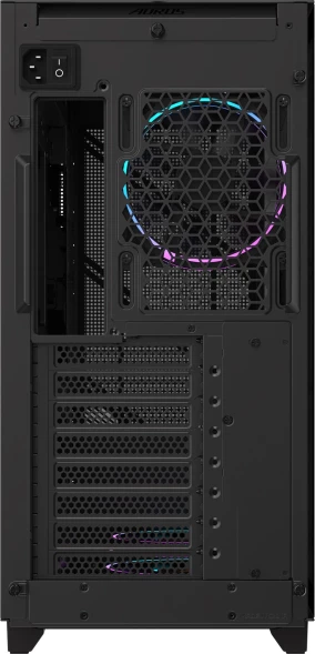 Корпус Gigabyte GB-AC400G черный без БП ATX 5x120mm 2x140mm 2xUSB3.0 audio bott PSU